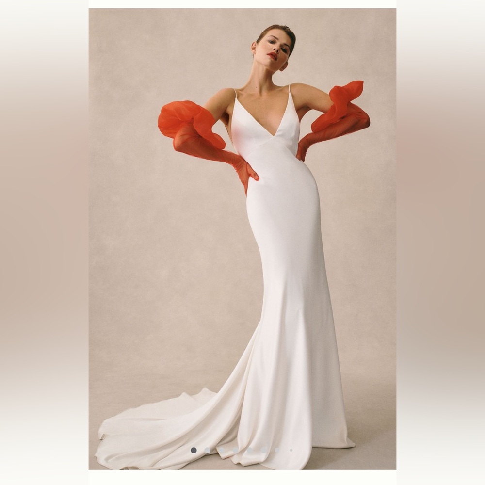 Jenny by Jenny Yoo, Marnie Biased Cut wedding gown, size 6